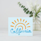 Carte Postale Logo Sunny California (Debout devant)