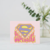Carte Postale Logo Super Supergirl (Debout devant)