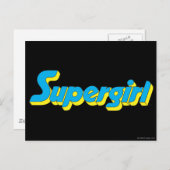 Carte Postale Logo Supergirl (Devant / Derrière)