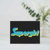 Carte Postale Logo Supergirl (Debout devant)