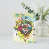 Carte Postale Logo Supergirl Le Lux (Debout devant)