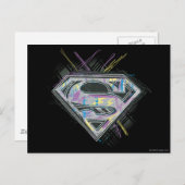 Carte Postale Logo Supergirl Scribbles (Devant / Derrière)