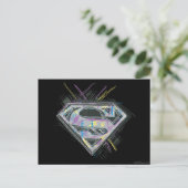 Carte Postale Logo Supergirl Scribbles (Debout devant)