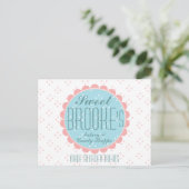 Carte Postale Logo Sweet Chic (Debout devant)