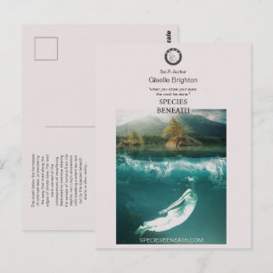 Carte Postale Logo Taupe Auteur Matériel promotionnel Signets