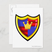 Carte Postale Logo Team Meridell (Devant / Derrière)