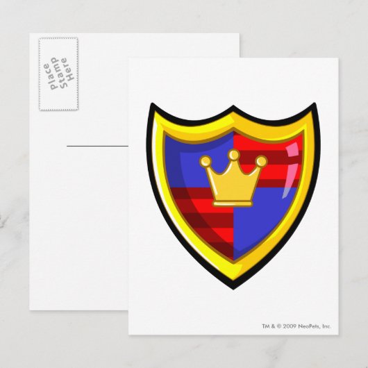 Carte Postale Logo Team Meridell (Devant / Derrière)