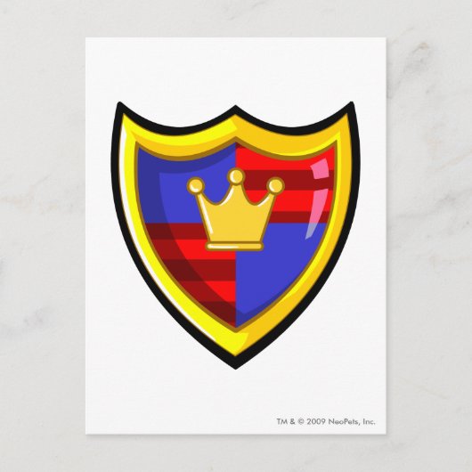 Carte Postale Logo Team Meridell (Devant)