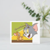 Carte Postale Logo Tom et Jerry Hanna Barbera (Debout devant)