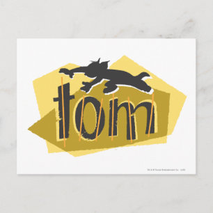Carte Postale Logo Tom Silhouette