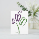 Carte Postale Logo uniquement (Debout devant)