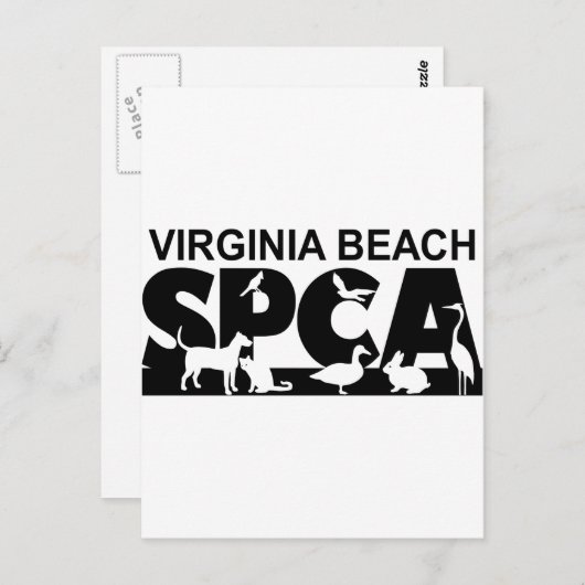 Carte Postale Logo VBSPCA (Devant / Derrière)