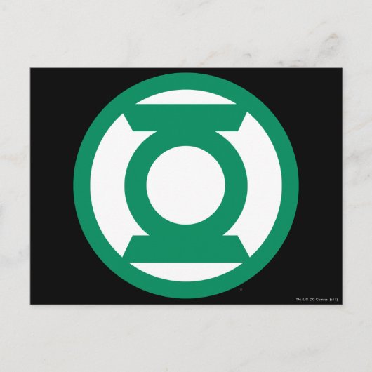 Carte Postale Logo vert 13 de lanterne (Devant)