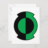 Carte Postale Logo vert lanterne retourné (Devant / Derrière)
