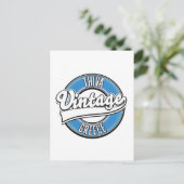 Carte Postale Logo vintage Thiva Grèce (Debout devant)