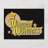 Carte Postale Logo Winged Wonders (Devant)