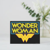 Carte Postale Logo Wonder Woman 3 (Debout devant)