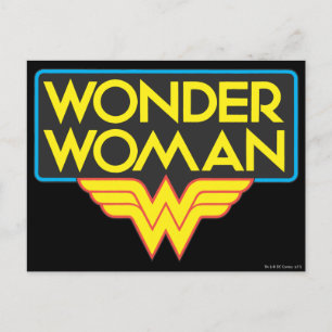 Carte Postale Logo Wonder Woman 3
