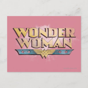 Carte Postale Logo Wonder Woman Pencil