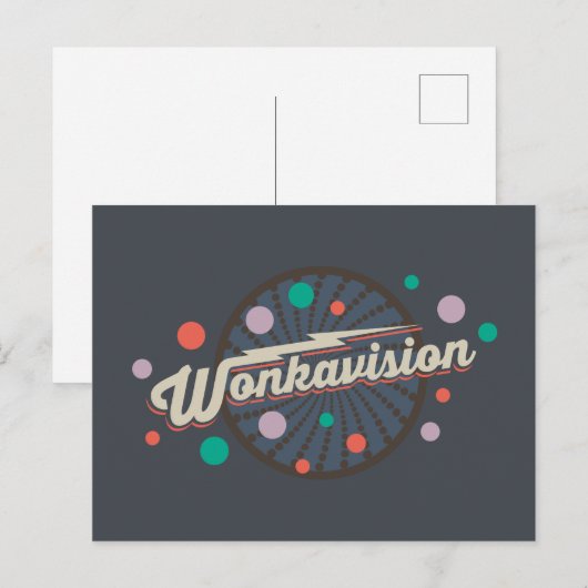 Carte Postale Logo Wonkavision (Devant / Derrière)