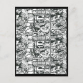 Carte Postale Logos noirs et blancs (Devant)