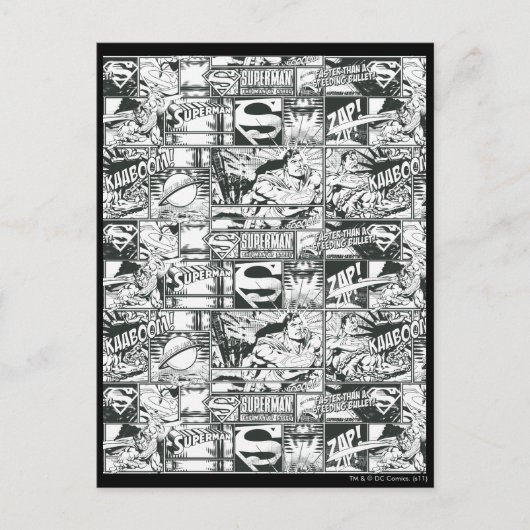 Carte Postale Logos noirs et blancs (Devant)