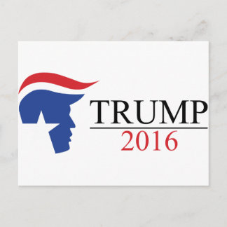 Carte Postale Logos présidentiels Donald Trump 2016