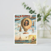 Carte Postale Loi de 1896 sur le parachute de bicyclette (Debout devant)