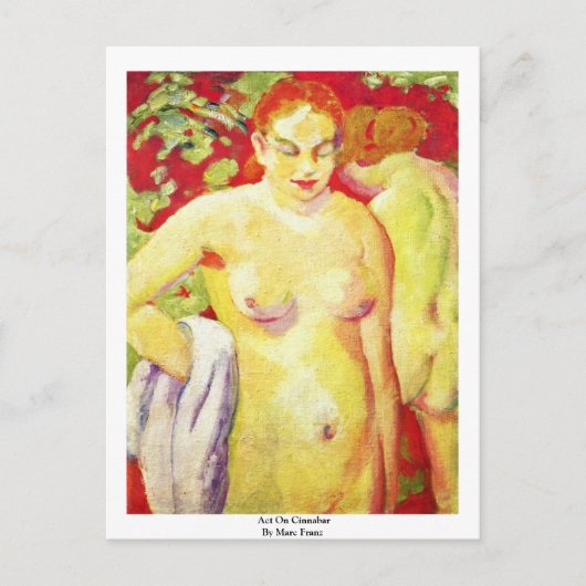 Carte Postale Loi Sur Cinnabar Par Marc Franz (Devant)