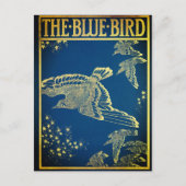 Carte Postale L'oiseau bleu - couverture vintage (Devant)