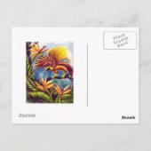 Carte Postale L'Oiseau du Paradis (Dos)