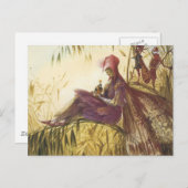 Carte Postale L'Oiseau Fairy Falconer (Devant / Derrière)