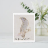 Carte Postale L'oiseau gris, de 'seize dessins de BIR comique (Debout devant)