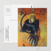Carte Postale L'oiseau prophétique (Devant / Derrière)