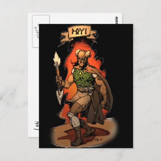 Carte Postale Loki (Devant / Derrière)