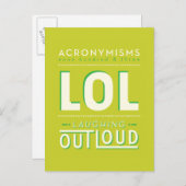 CARTE POSTALE LOL (Devant / Derrière)
