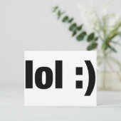 Carte Postale lol (Debout devant)