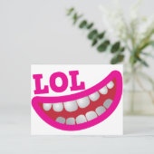 CARTE POSTALE LOL (Debout devant)