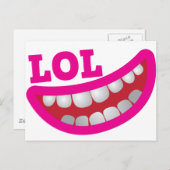CARTE POSTALE LOL (Devant / Derrière)
