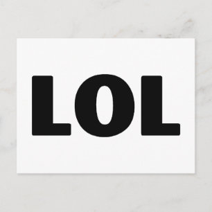 CARTE POSTALE LOL