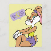 Carte Postale Lola assis (Devant)