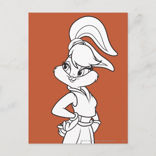Carte Postale Lola Bunny Décontracté (Devant)