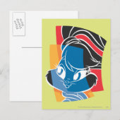 Carte Postale Lola Bunny Expressive 4 (Devant / Derrière)
