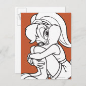 Carte Postale Lola Bunny Flirty (Devant / Derrière)