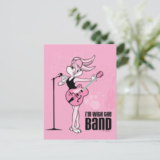 Carte Postale Lola Bunny Je suis avec le groupe (Debout devant)