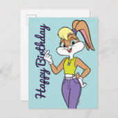 Carte Postale Lola Finger Heart (Devant / Derrière)