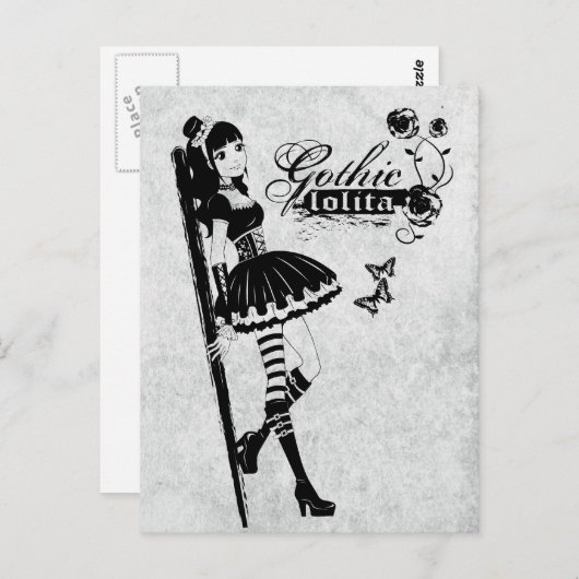 Carte postale Lolita (Devant / Derrière)