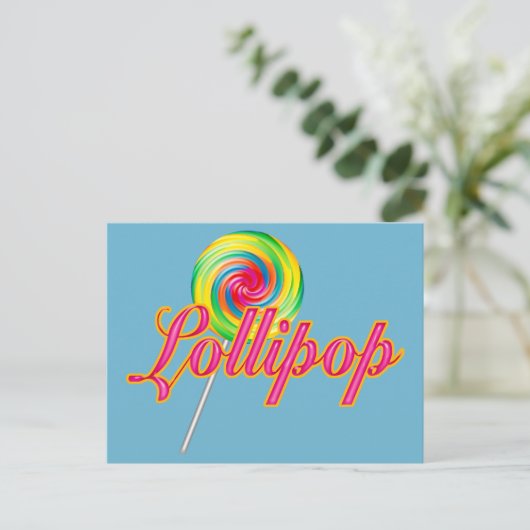 Carte Postale Lollipop (Debout devant)