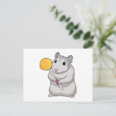 Carte Postale Lollipop de hamster (Debout devant)