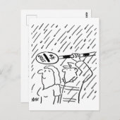 Carte Postale Lollipop Man est chevaleresque (Devant / Derrière)